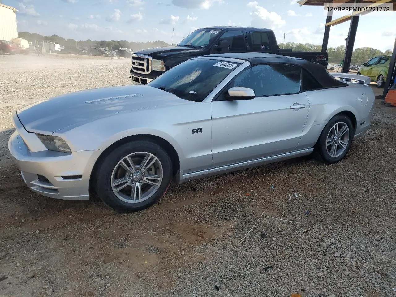 2013 Ford Mustang VIN: 1ZVBP8EM0D5221778 Lot: 71664954