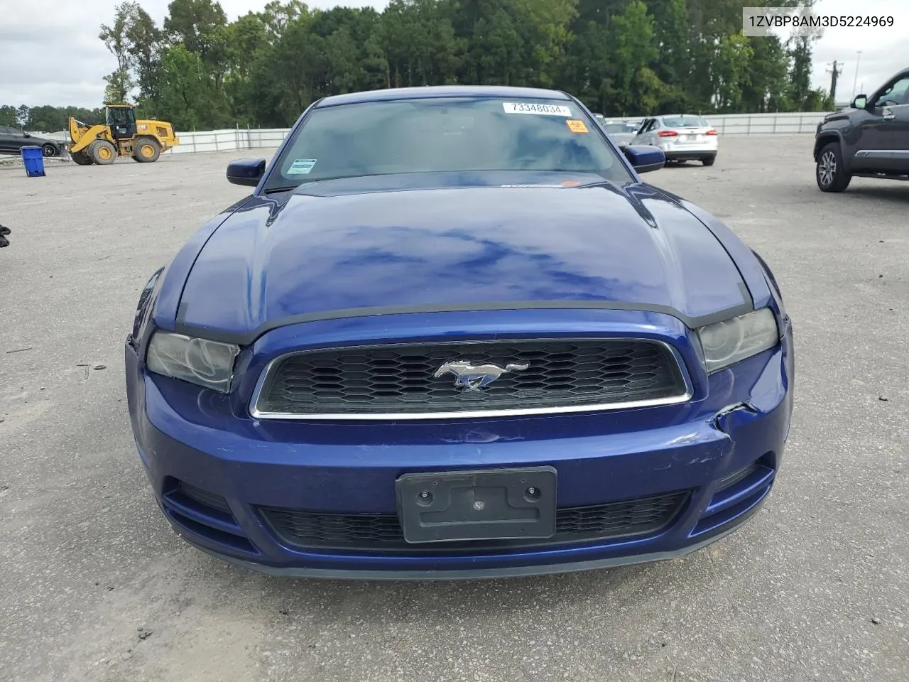 2013 Ford Mustang VIN: 1ZVBP8AM3D5224969 Lot: 73348034