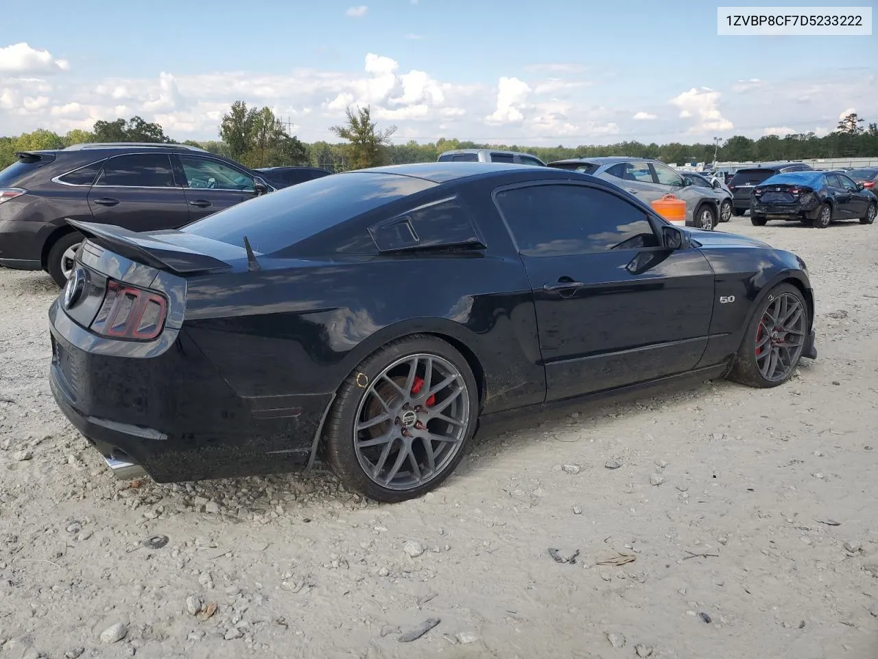 2013 Ford Mustang Gt VIN: 1ZVBP8CF7D5233222 Lot: 74490404