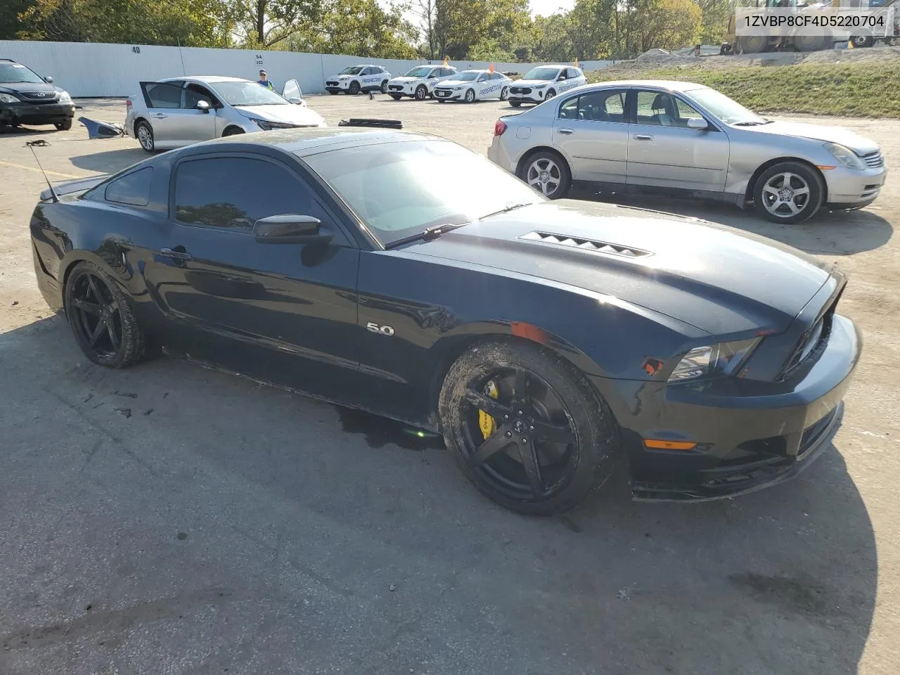 2013 Ford Mustang Gt VIN: 1ZVBP8CF4D5220704 Lot: 74564004