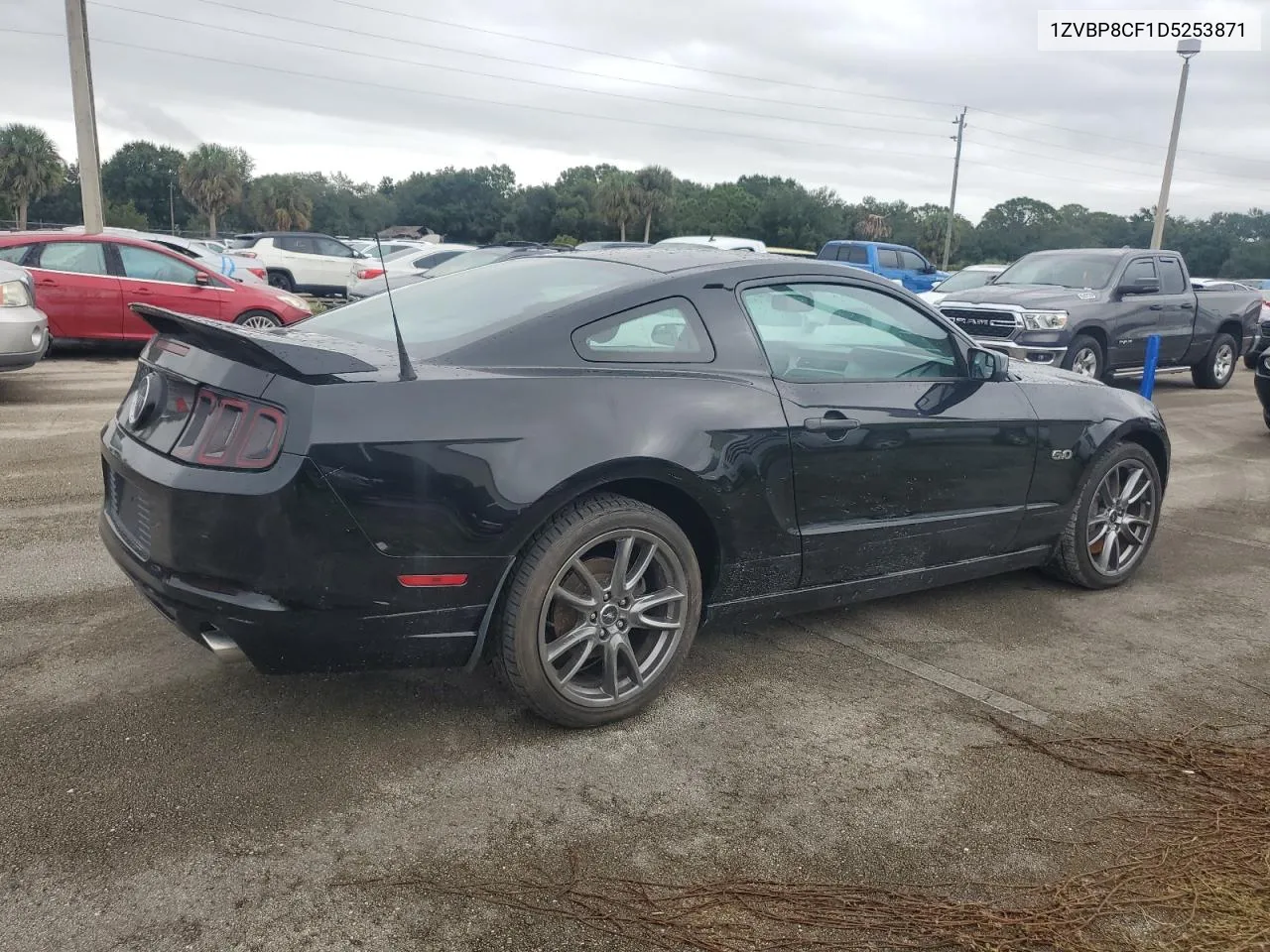 2013 Ford Mustang Gt VIN: 1ZVBP8CF1D5253871 Lot: 74724494