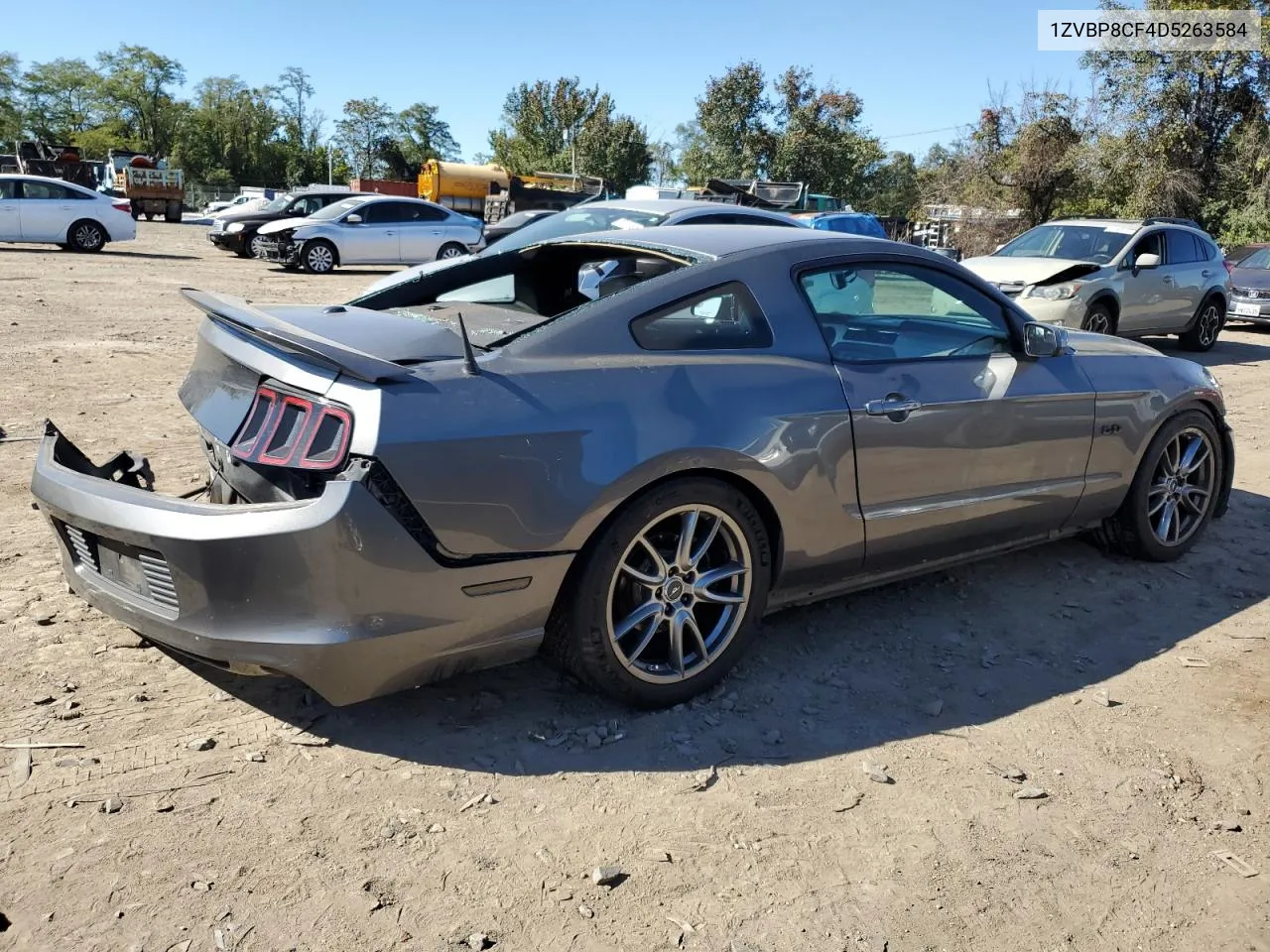 2013 Ford Mustang Gt VIN: 1ZVBP8CF4D5263584 Lot: 75115064