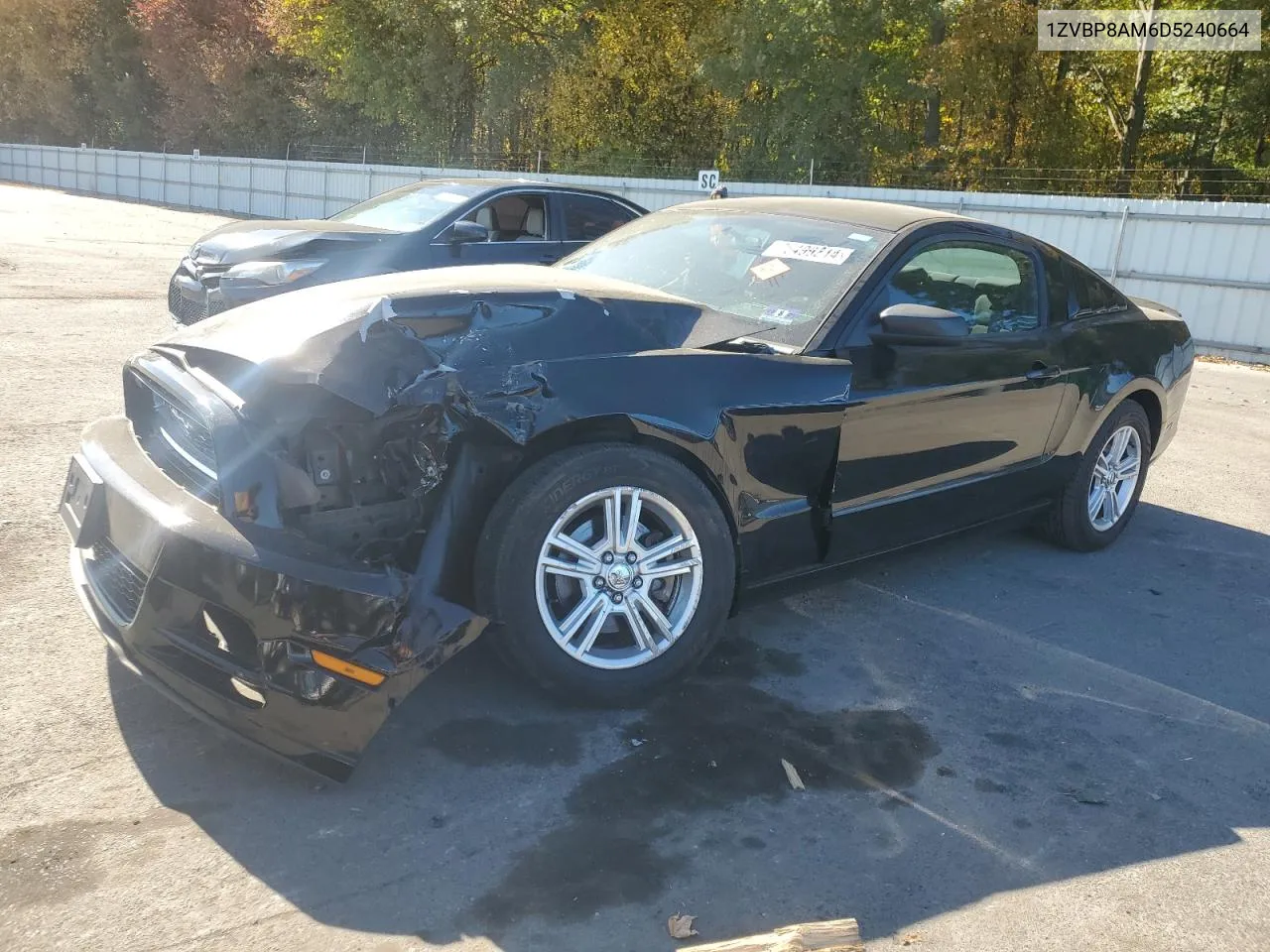 2013 Ford Mustang VIN: 1ZVBP8AM6D5240664 Lot: 75499214