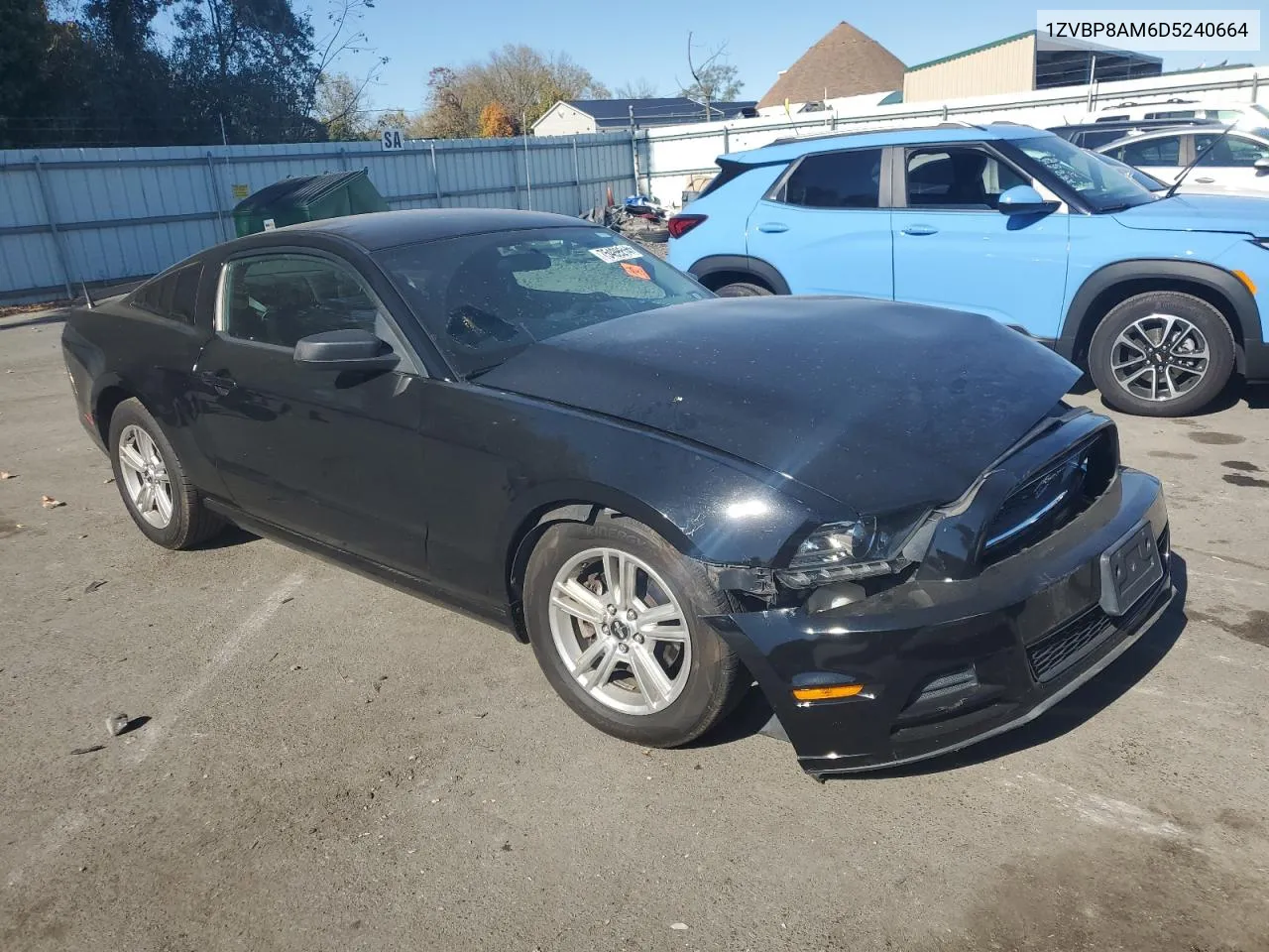 2013 Ford Mustang VIN: 1ZVBP8AM6D5240664 Lot: 75499214