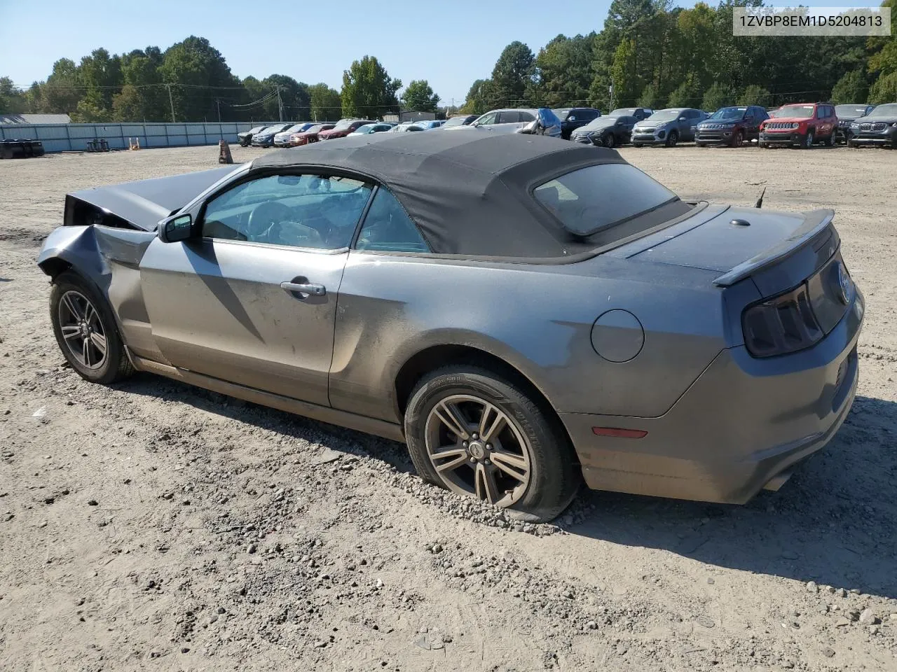 2013 Ford Mustang VIN: 1ZVBP8EM1D5204813 Lot: 75684634