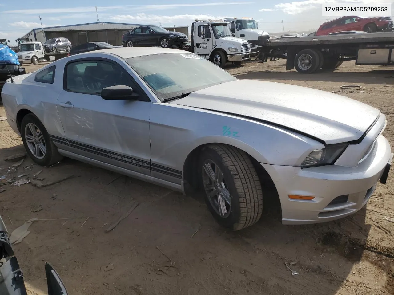 2013 Ford Mustang VIN: 1ZVBP8AM5D5209258 Lot: 77016034