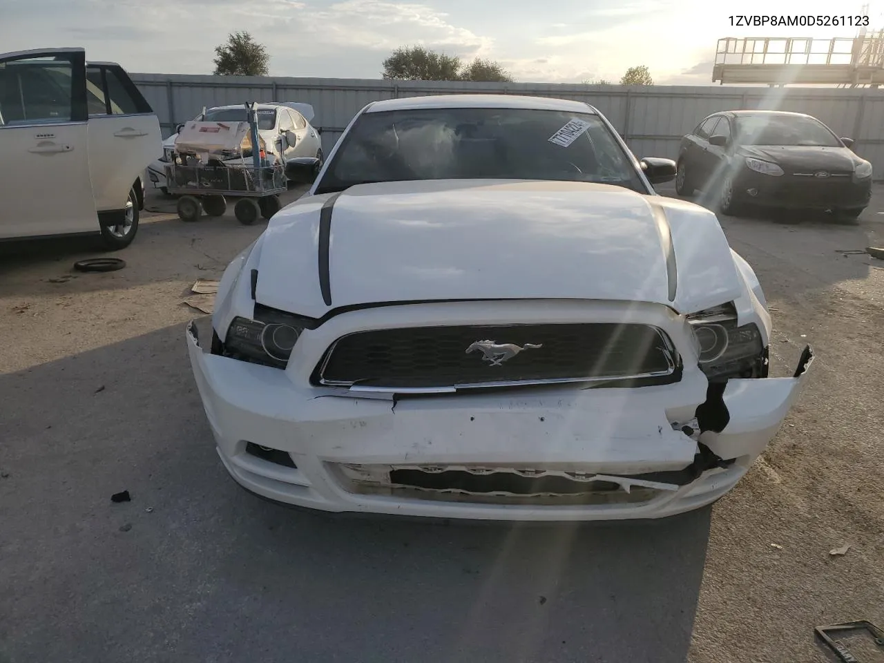 2013 Ford Mustang VIN: 1ZVBP8AM0D5261123 Lot: 77104224