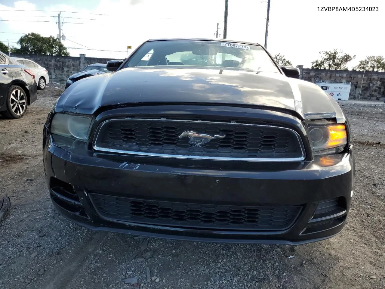 2013 Ford Mustang VIN: 1ZVBP8AM4D5234023 Lot: 77587274