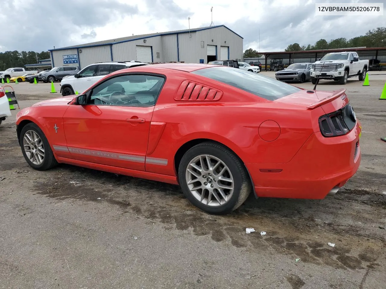 2013 Ford Mustang VIN: 1ZVBP8AM5D5206778 Lot: 78021304