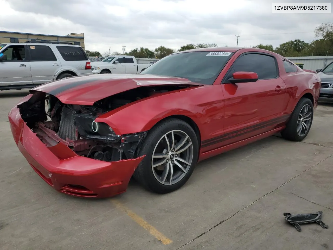 2013 Ford Mustang VIN: 1ZVBP8AM9D5217380 Lot: 78520064