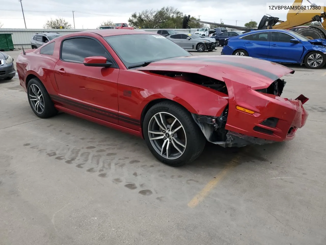 2013 Ford Mustang VIN: 1ZVBP8AM9D5217380 Lot: 78520064