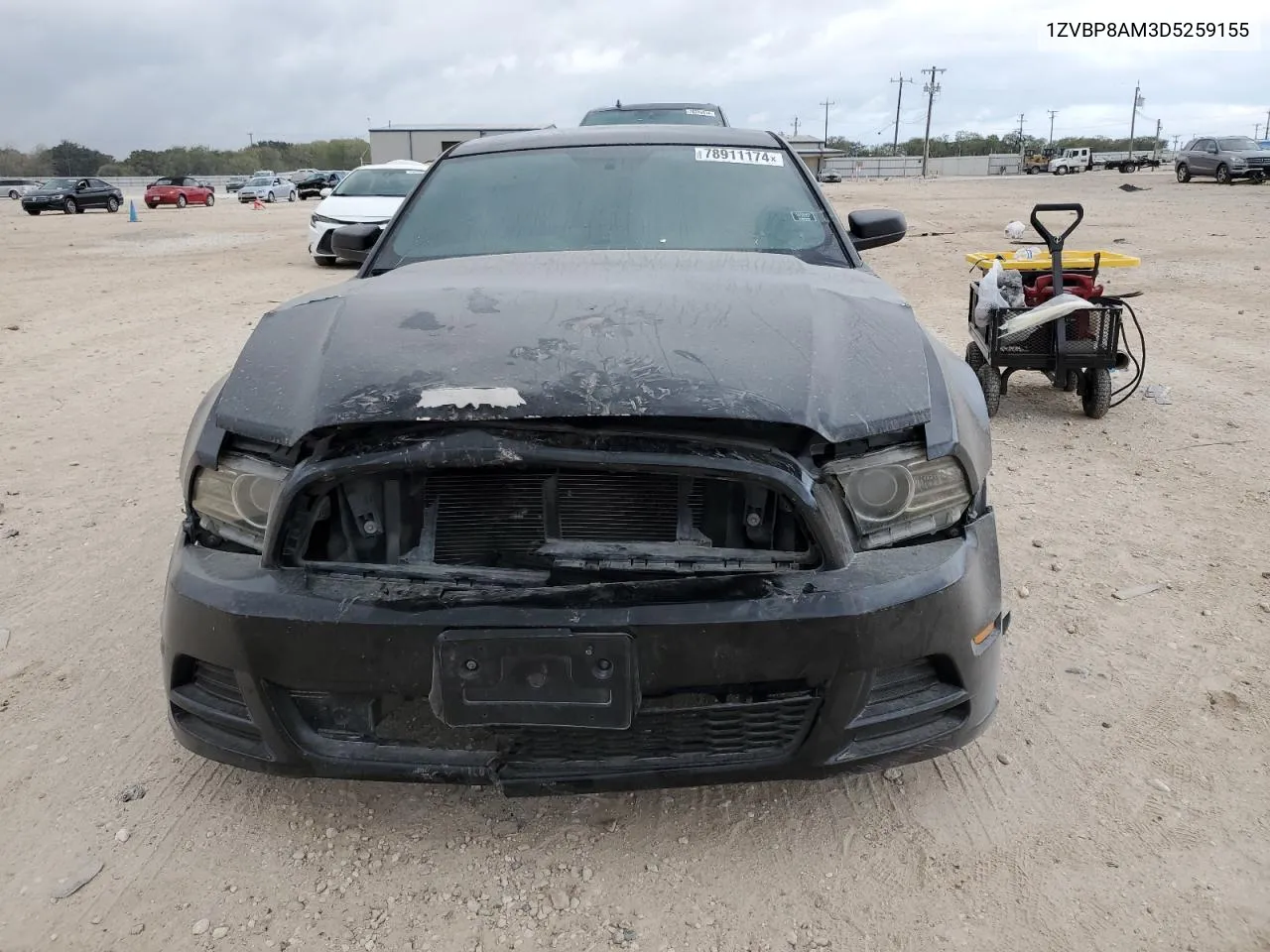 2013 Ford Mustang VIN: 1ZVBP8AM3D5259155 Lot: 78911174