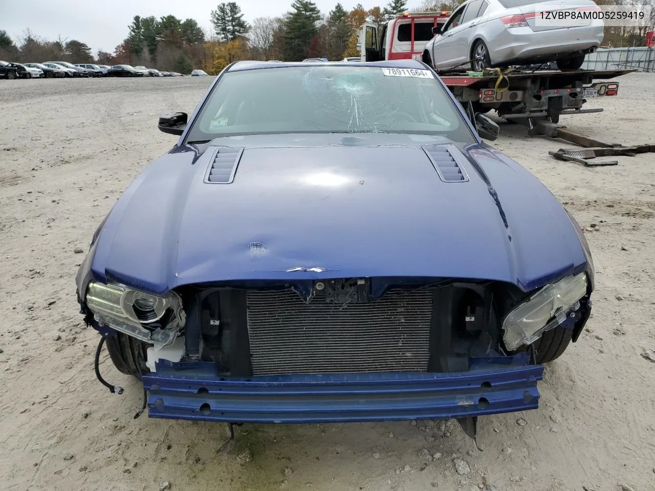 2013 Ford Mustang VIN: 1ZVBP8AM0D5259419 Lot: 78911664