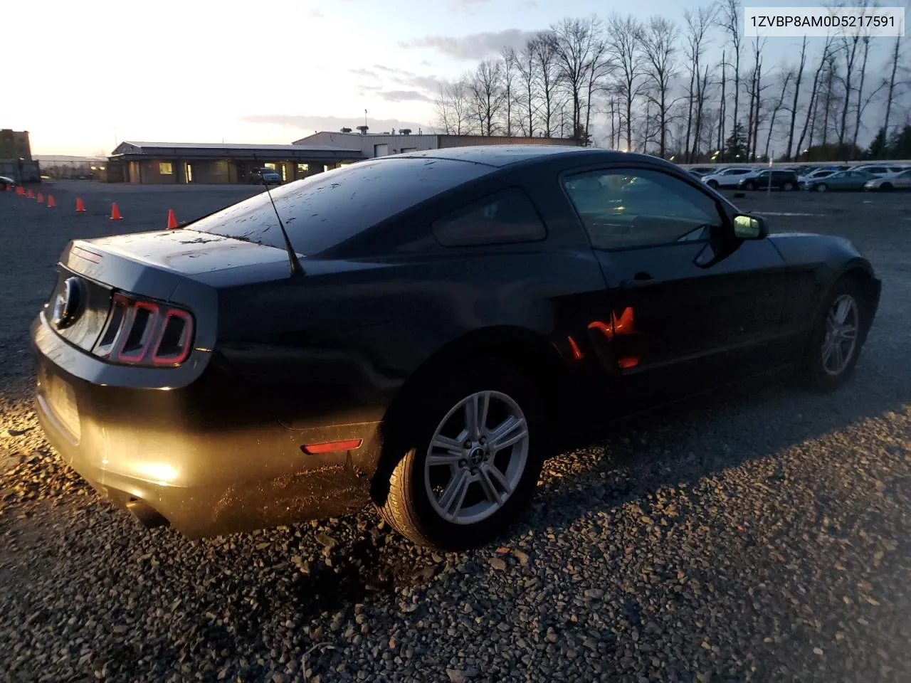 2013 Ford Mustang VIN: 1ZVBP8AM0D5217591 Lot: 79520014