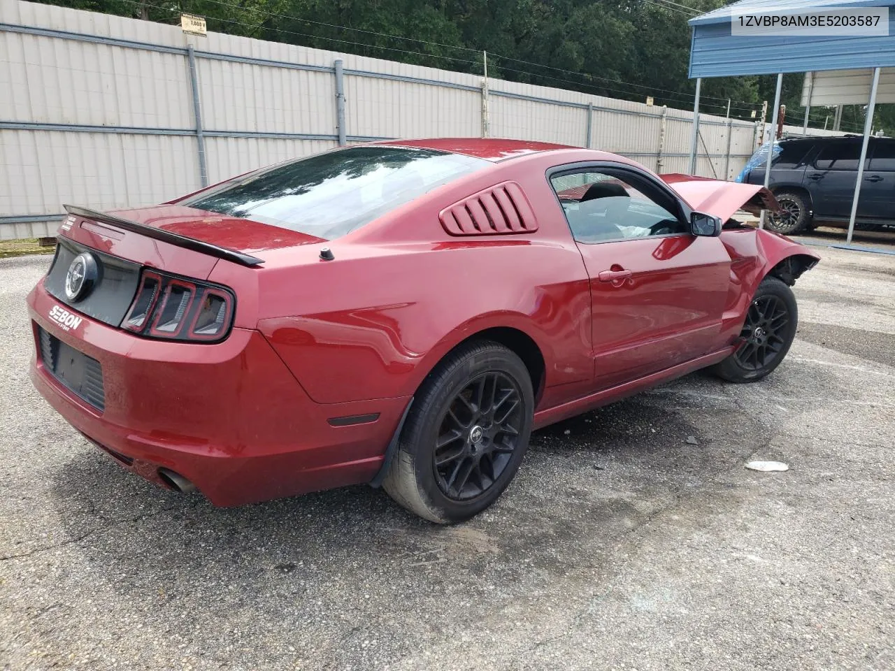 2014 Ford Mustang VIN: 1ZVBP8AM3E5203587 Lot: 61545214