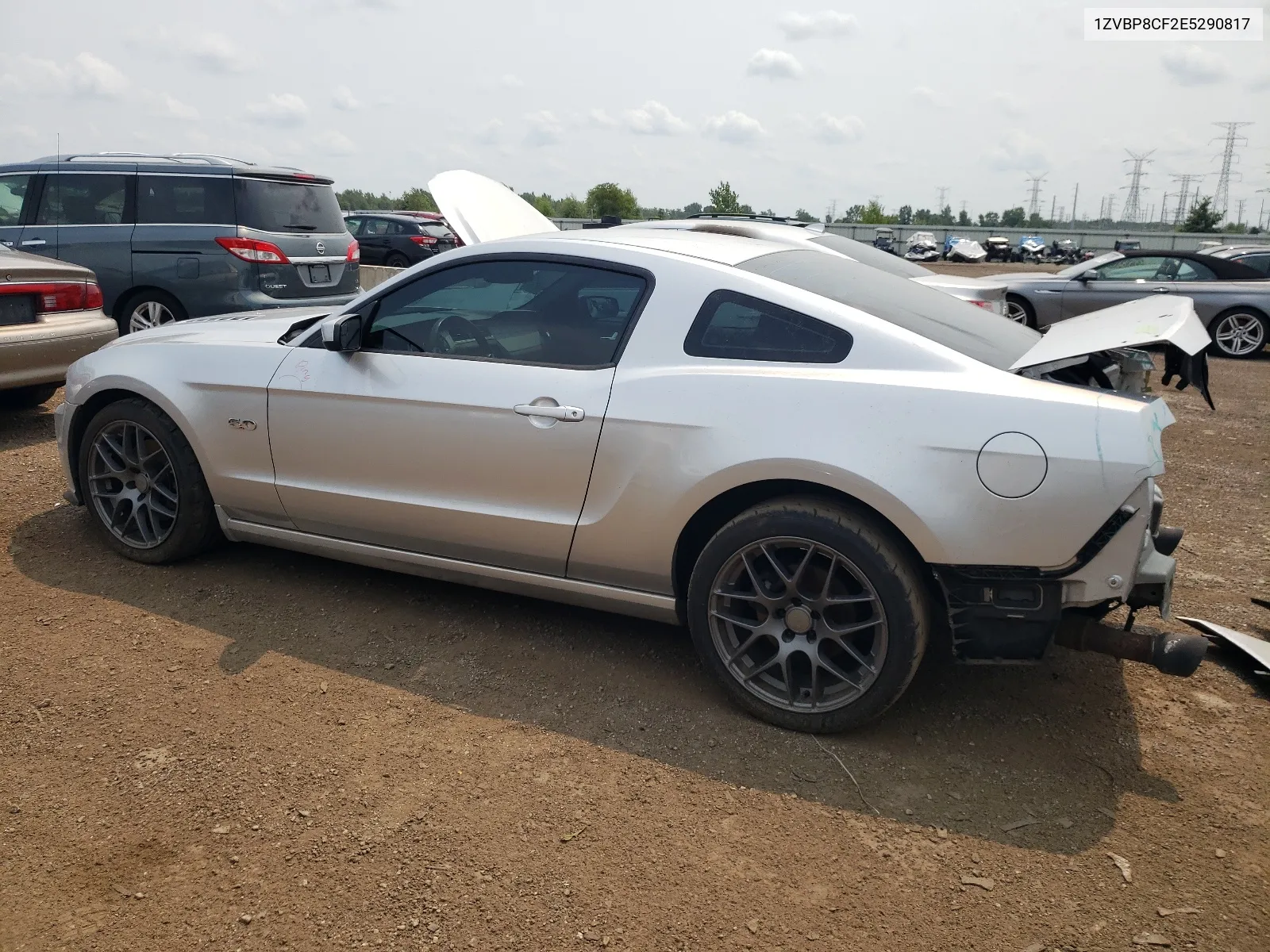 2014 Ford Mustang Gt VIN: 1ZVBP8CF2E5290817 Lot: 63672574