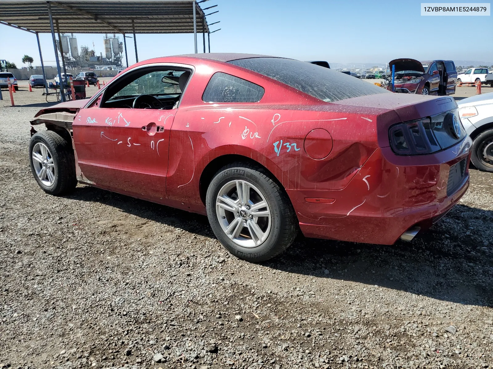 2014 Ford Mustang VIN: 1ZVBP8AM1E5244879 Lot: 64659144