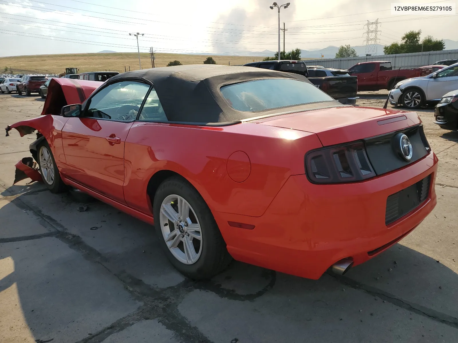 2014 Ford Mustang VIN: 1ZVBP8EM6E5279105 Lot: 65646134