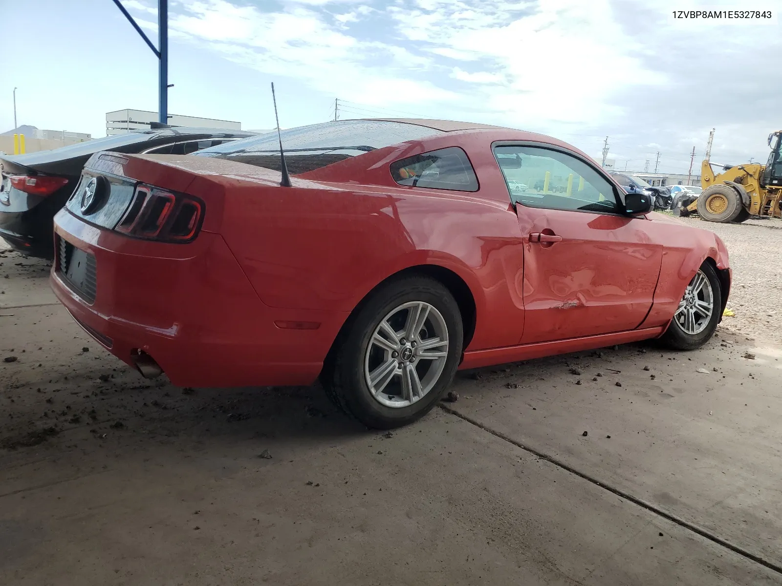 2014 Ford Mustang VIN: 1ZVBP8AM1E5327843 Lot: 65832984