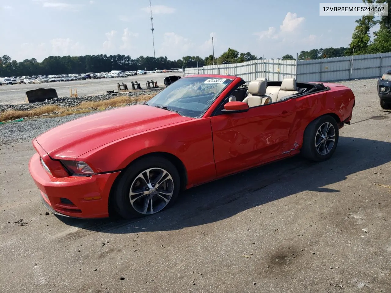 2014 Ford Mustang VIN: 1ZVBP8EM4E5244062 Lot: 68455034