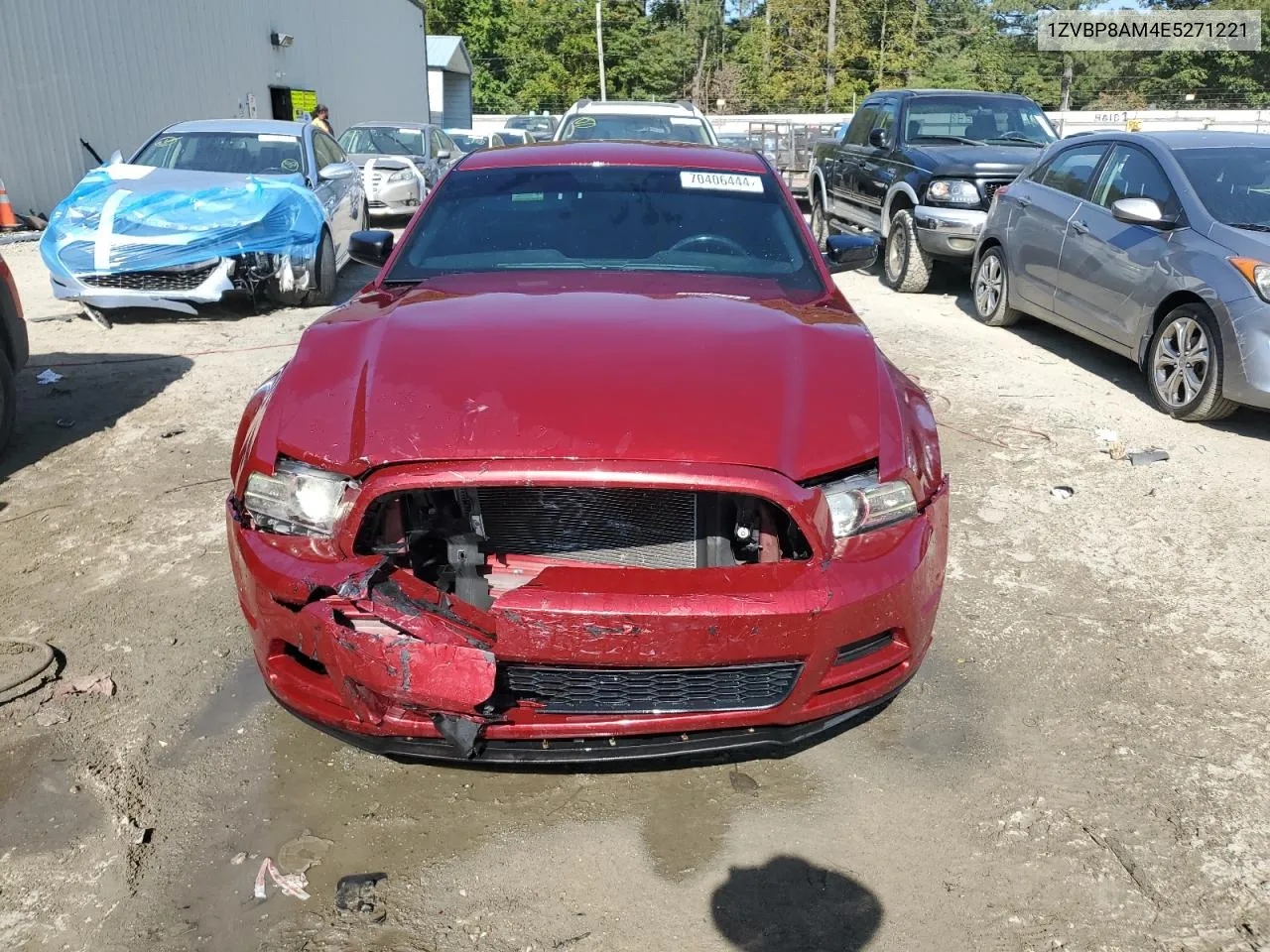 2014 Ford Mustang VIN: 1ZVBP8AM4E5271221 Lot: 70406444