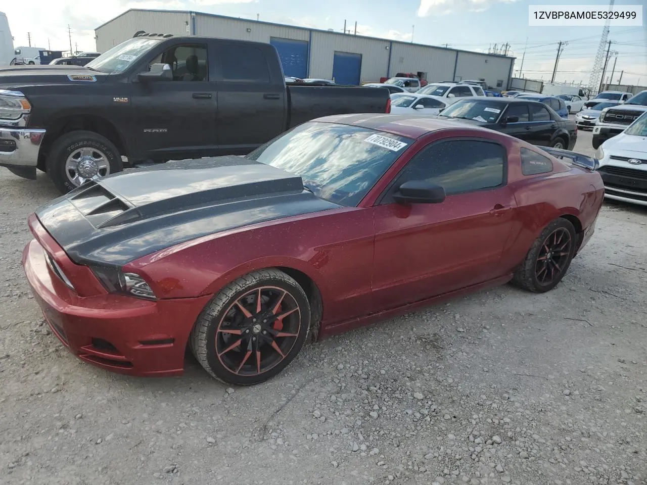 2014 Ford Mustang V6 VIN: 1ZVBP8AM0E5329499 Lot: 40882740