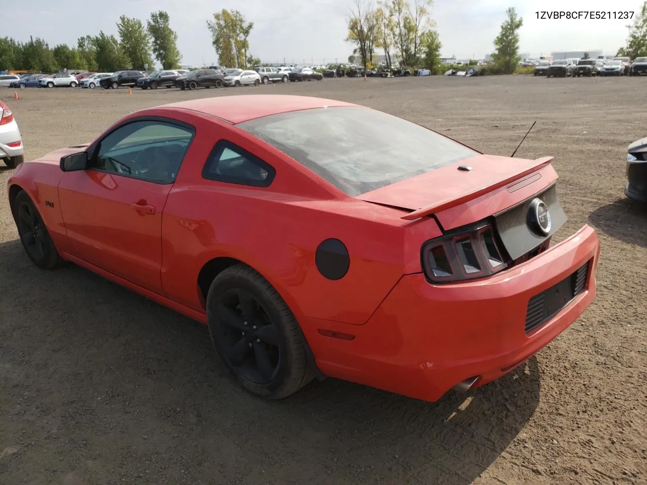 1ZVBP8CF7E5211237 2014 Ford Mustang Gt