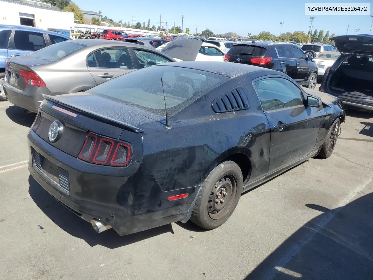 2014 Ford Mustang VIN: 1ZVBP8AM9E5326472 Lot: 70910844