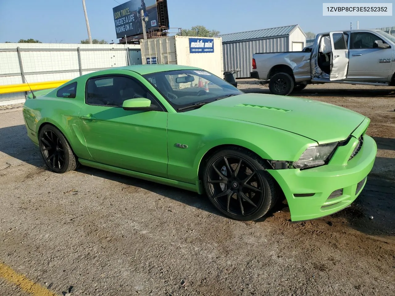 2014 Ford Mustang Gt VIN: 1ZVBP8CF3E5252352 Lot: 71414514