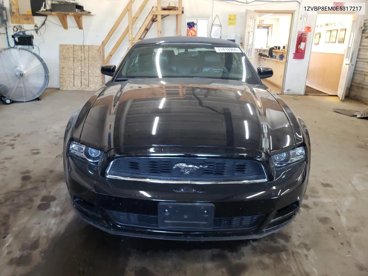 2014 Ford Mustang VIN: 1ZVBP8EM0E5317217 Lot: 71418964