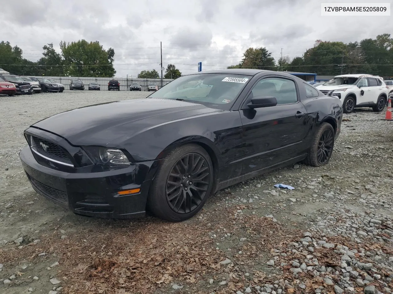 2014 Ford Mustang VIN: 1ZVBP8AM5E5205809 Lot: 72595504