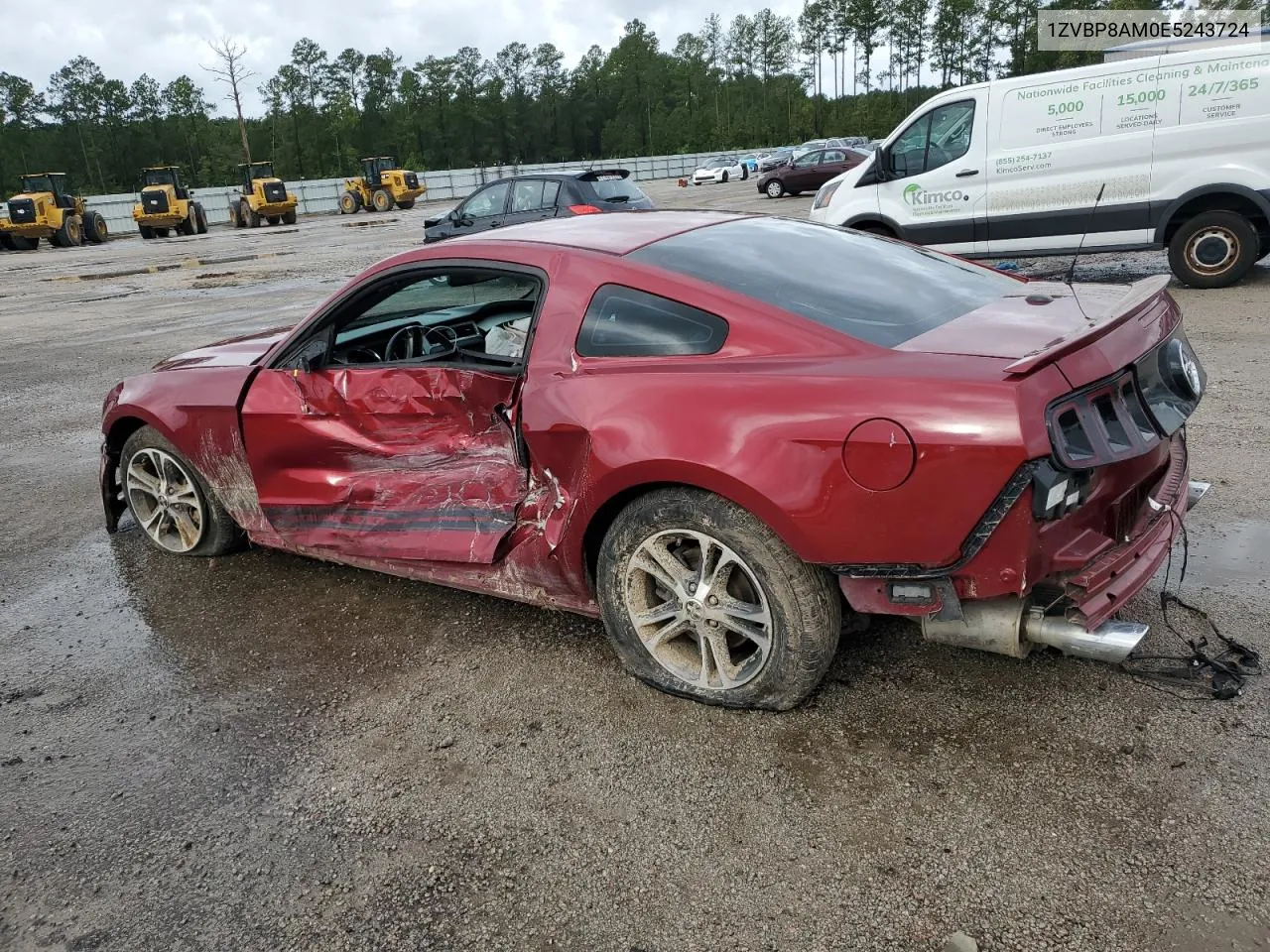 2014 Ford Mustang VIN: 1ZVBP8AM0E5243724 Lot: 73421854