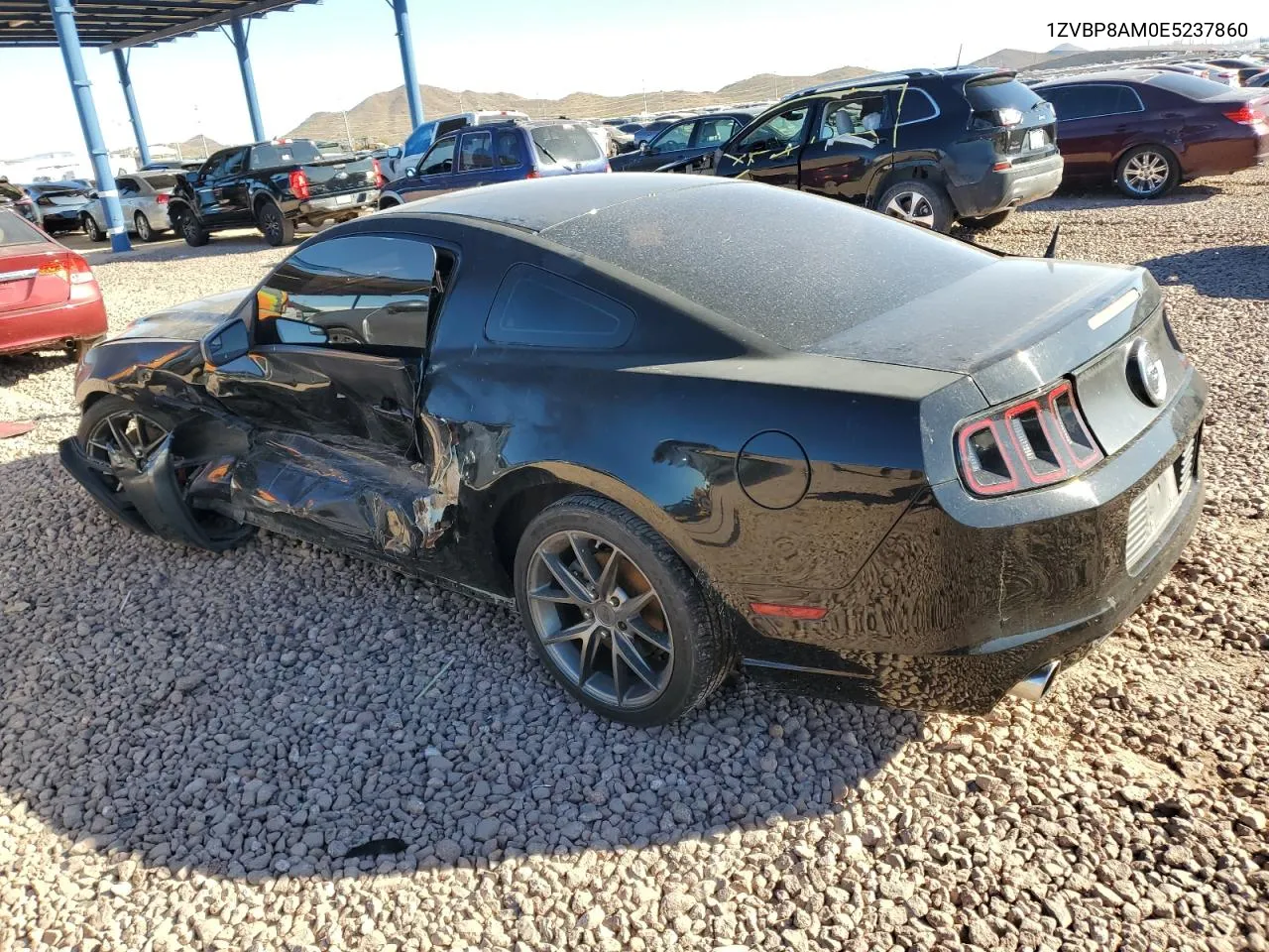 2014 Ford Mustang VIN: 1ZVBP8AM0E5237860 Lot: 74919204