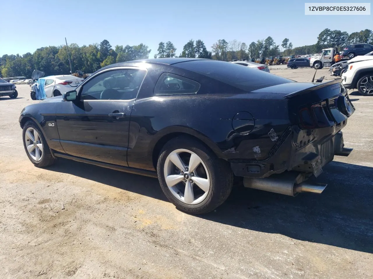 2014 Ford Mustang Gt VIN: 1ZVBP8CF0E5327606 Lot: 75465294