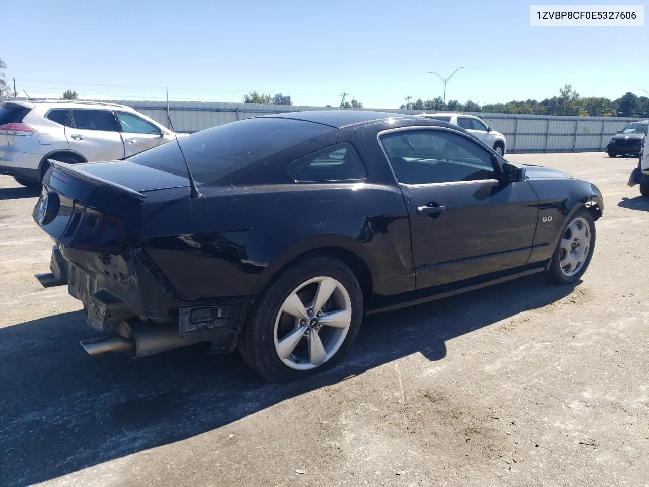 2014 Ford Mustang Gt VIN: 1ZVBP8CF0E5327606 Lot: 75465294