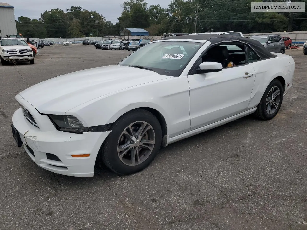 2014 Ford Mustang VIN: 1ZVBP8EM2E5210573 Lot: 75594894