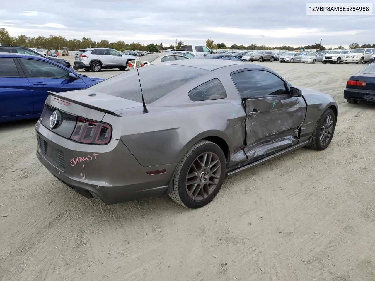 2014 Ford Mustang VIN: 1ZVBP8AM8E5284988 Lot: 76289214