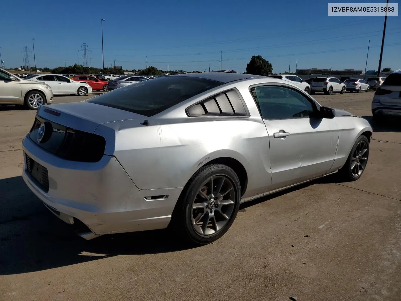 2014 Ford Mustang VIN: 1ZVBP8AM0E5318888 Lot: 76504924