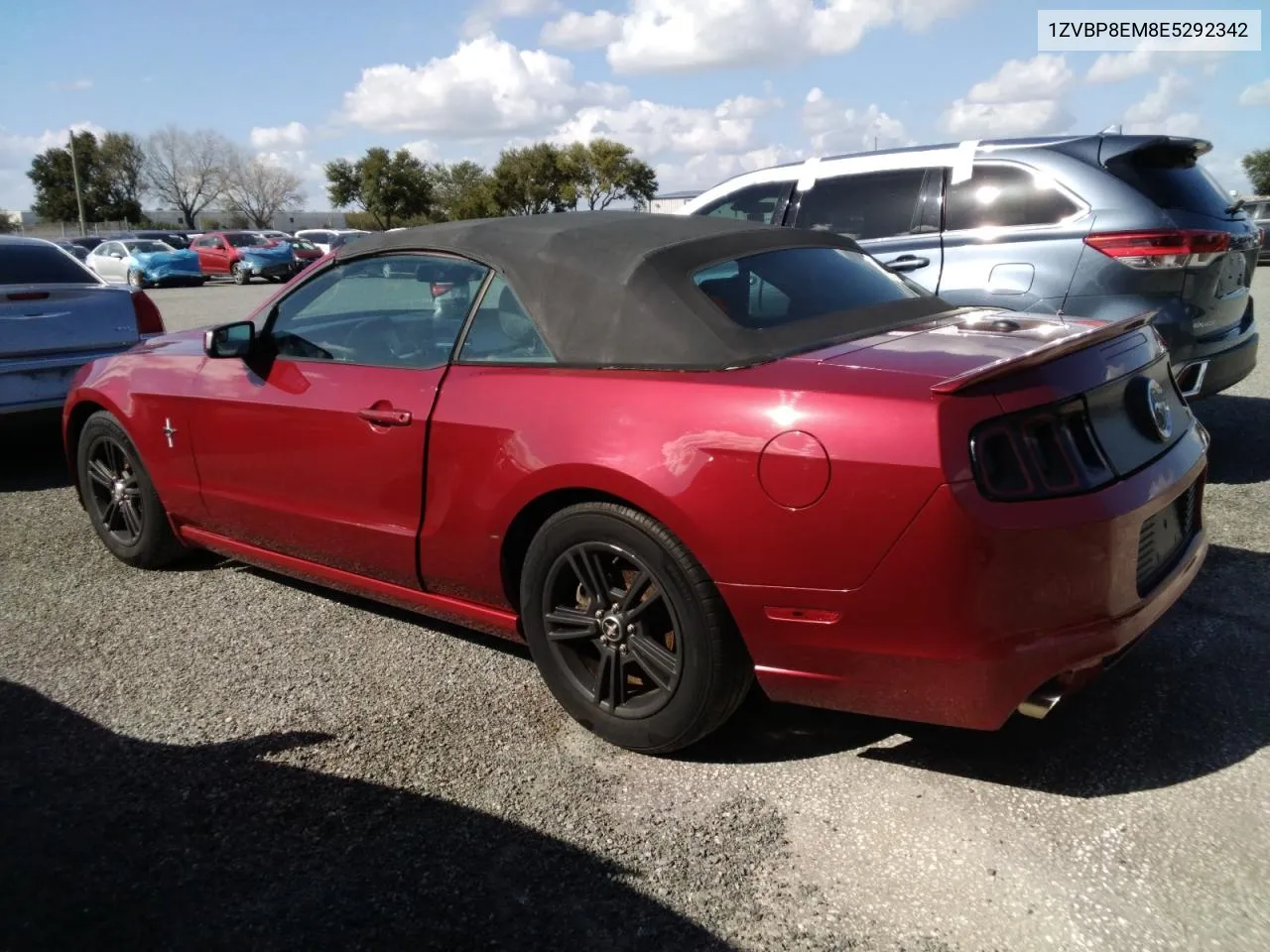 2014 Ford Mustang VIN: 1ZVBP8EM8E5292342 Lot: 76692224