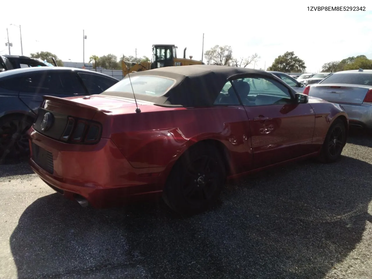 2014 Ford Mustang VIN: 1ZVBP8EM8E5292342 Lot: 76692224