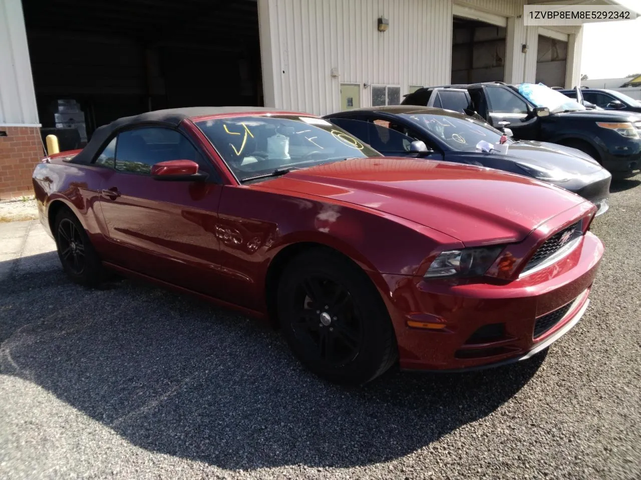 2014 Ford Mustang VIN: 1ZVBP8EM8E5292342 Lot: 76692224