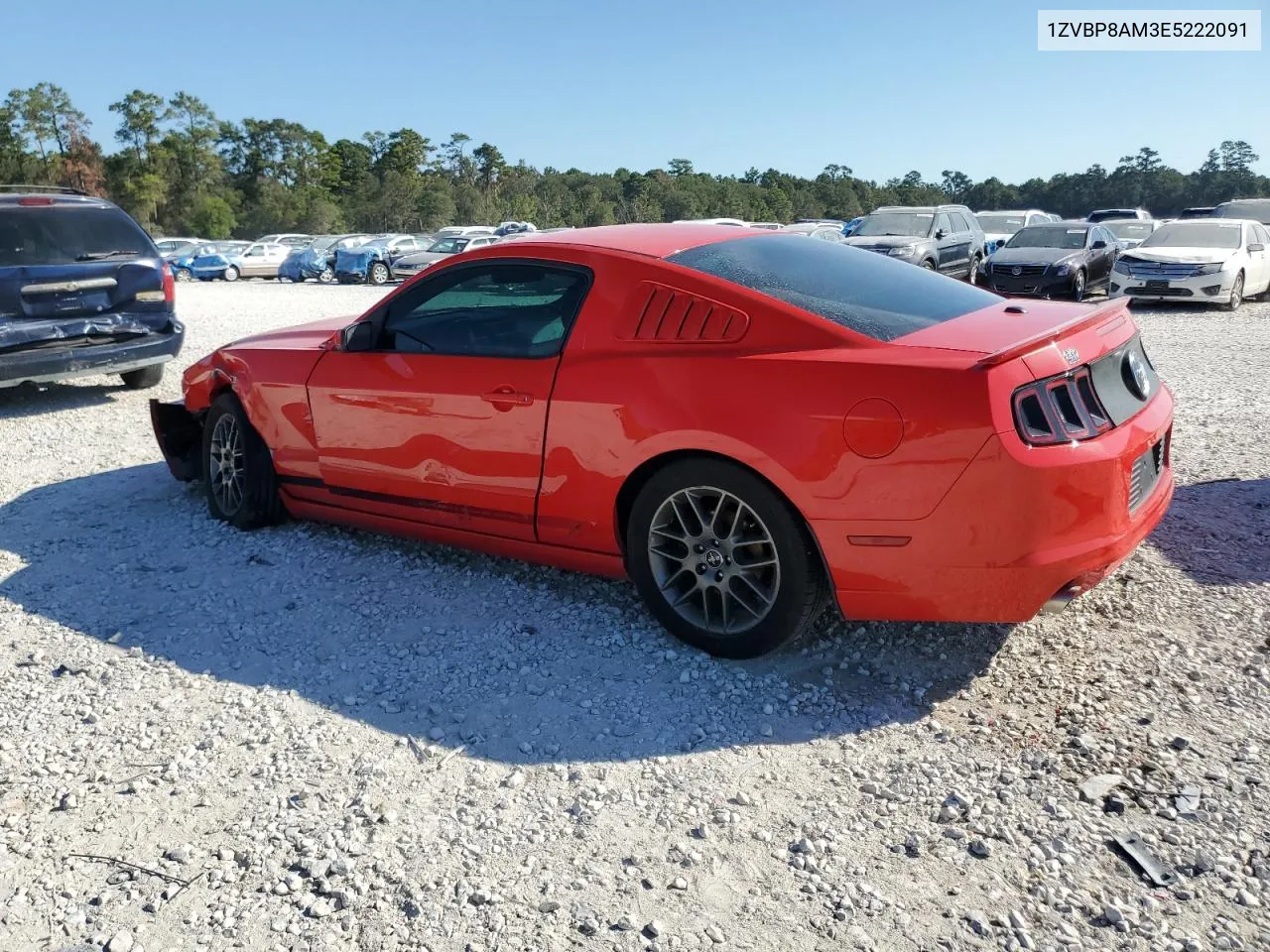 2014 Ford Mustang VIN: 1ZVBP8AM3E5222091 Lot: 76834864