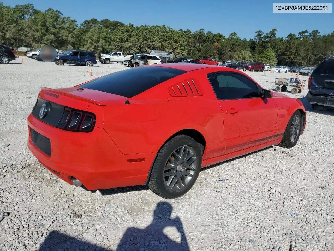 2014 Ford Mustang VIN: 1ZVBP8AM3E5222091 Lot: 76834864