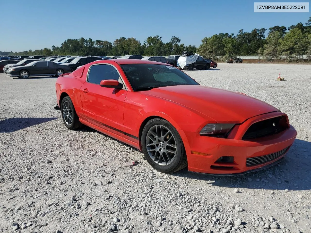 2014 Ford Mustang VIN: 1ZVBP8AM3E5222091 Lot: 76834864