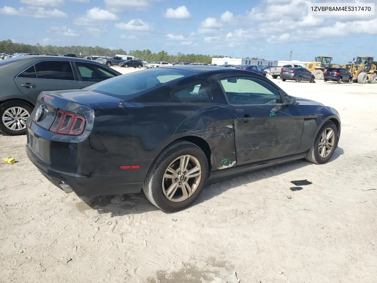 2014 Ford Mustang VIN: 1ZVBP8AM4E5317470 Lot: 78647244