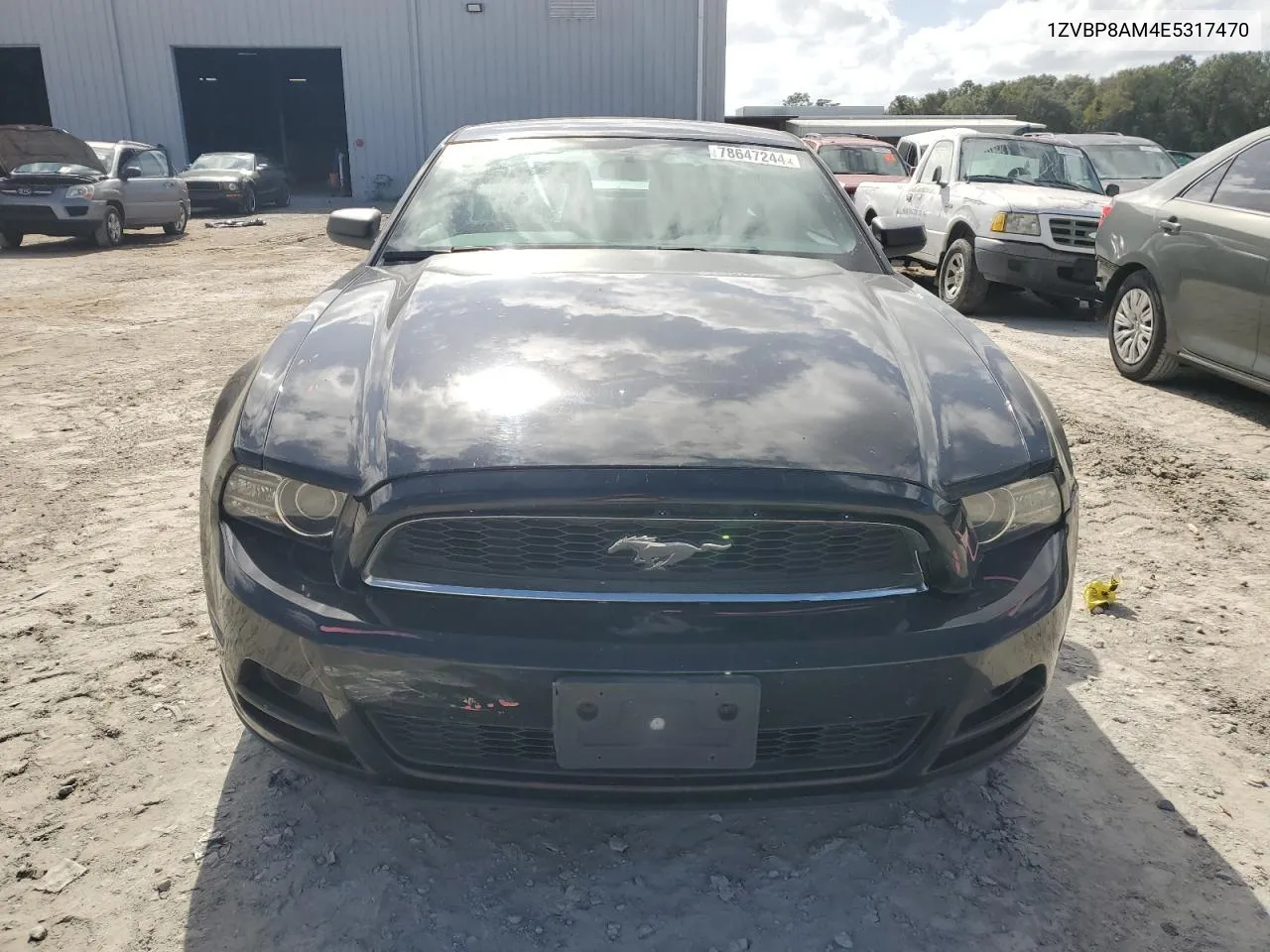 2014 Ford Mustang VIN: 1ZVBP8AM4E5317470 Lot: 78647244