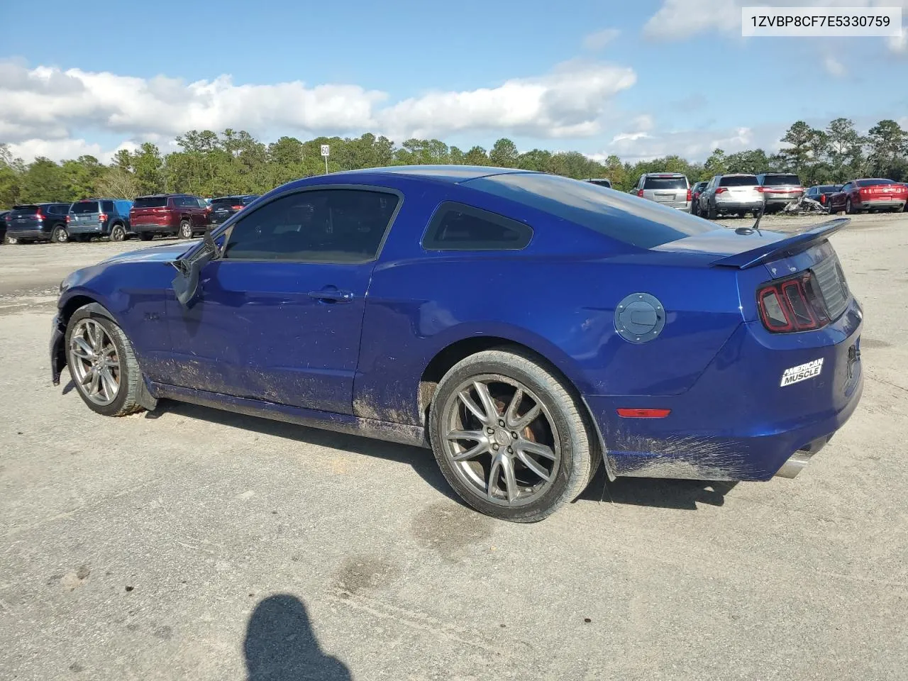 2014 Ford Mustang Gt VIN: 1ZVBP8CF7E5330759 Lot: 80029864