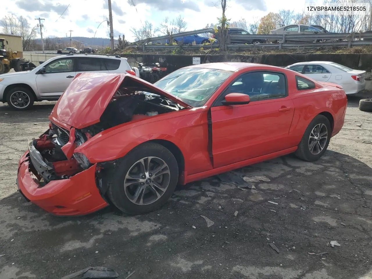 2014 Ford Mustang VIN: 1ZVBP8AM6E5218505 Lot: 80060034