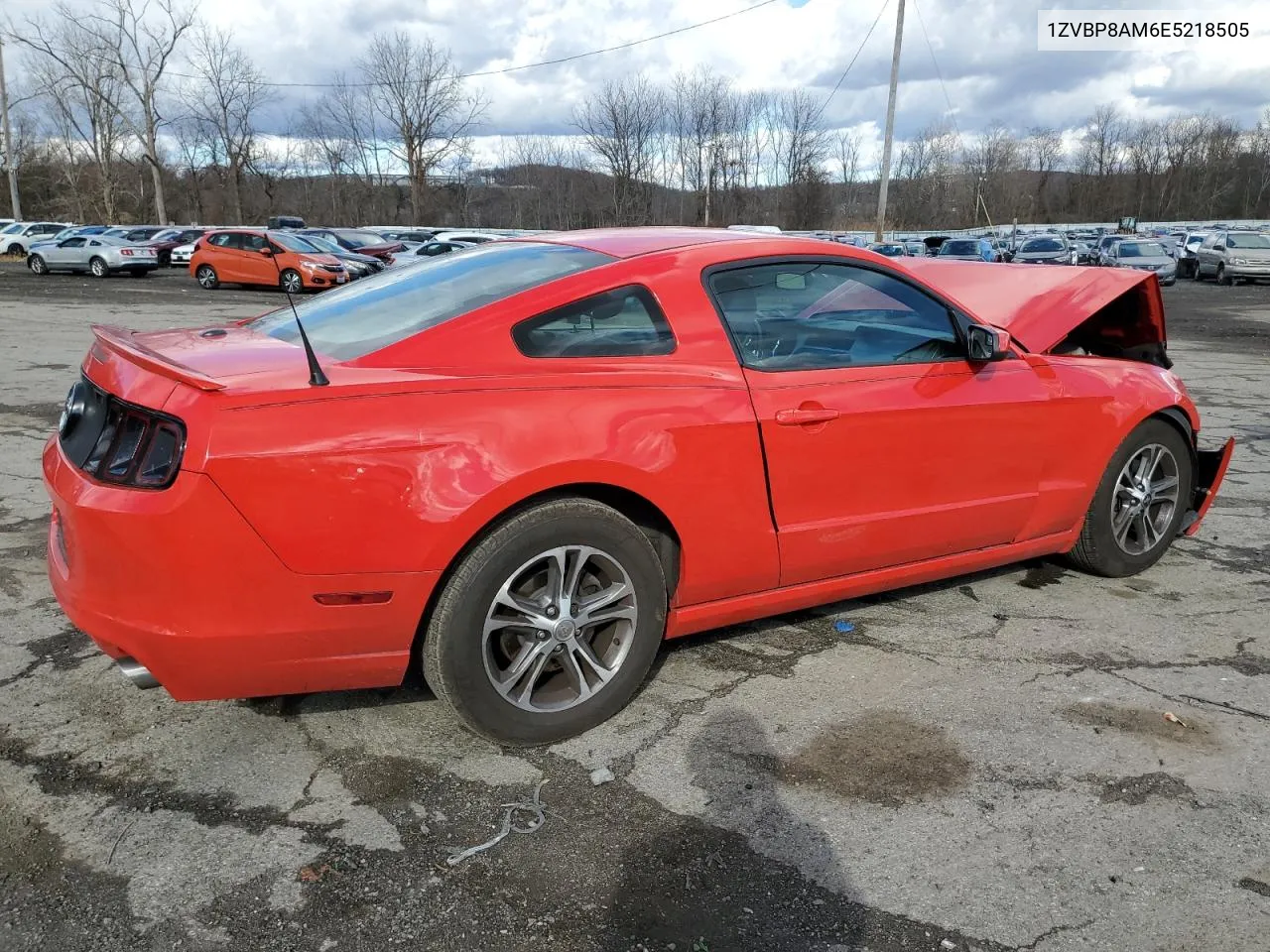 2014 Ford Mustang VIN: 1ZVBP8AM6E5218505 Lot: 80060034