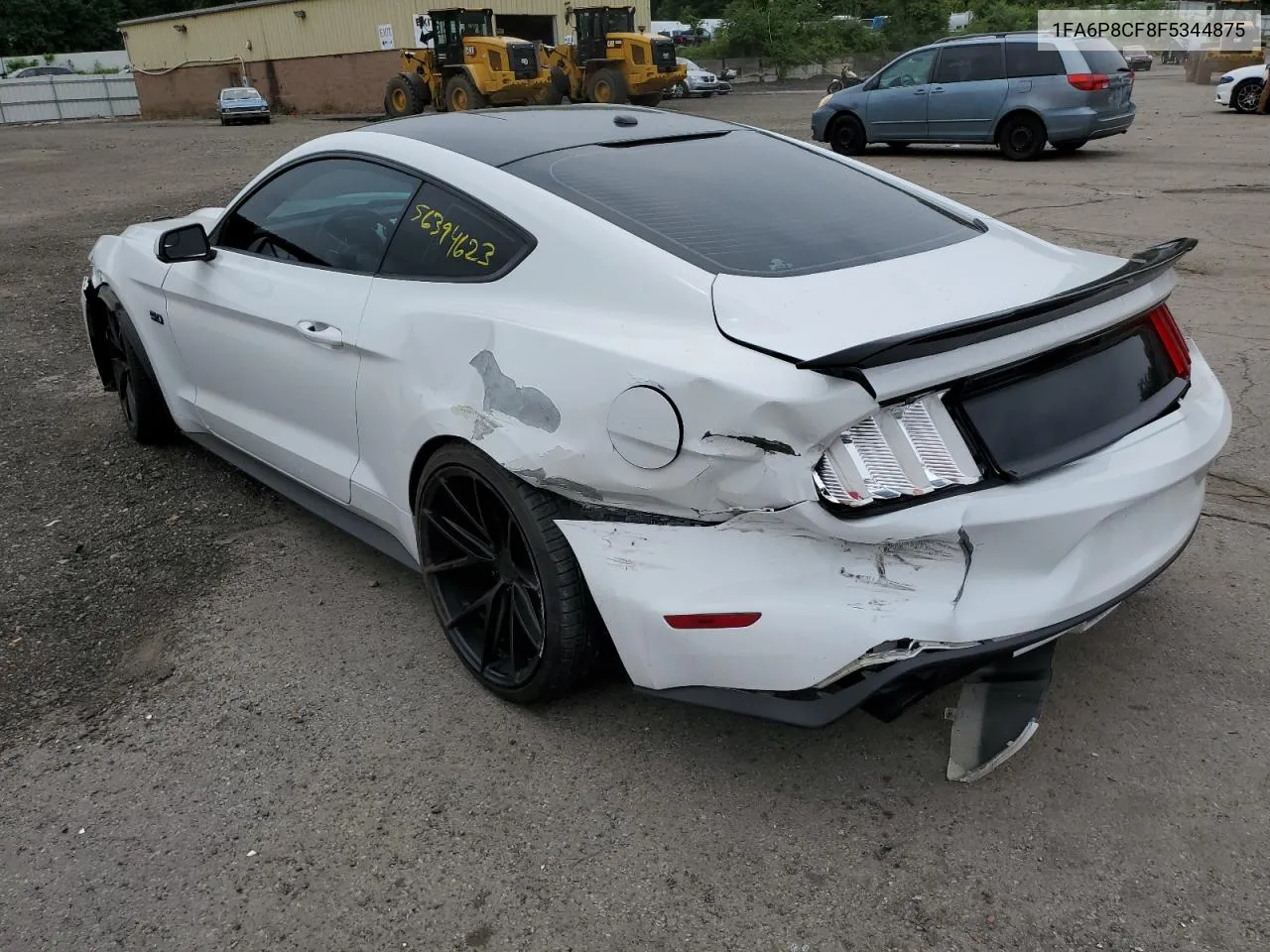 2015 Ford Mustang Gt VIN: 1FA6P8CF8F5344875 Lot: 56394623